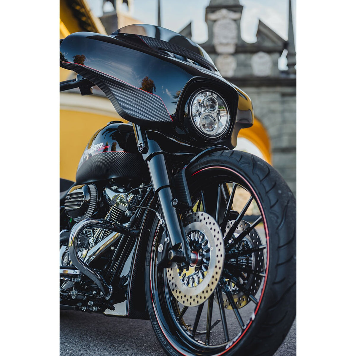Cult-Werk 'Clean Style' front LED turn signals - Gloss black