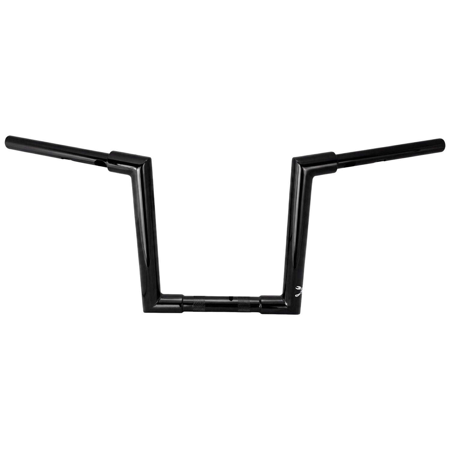 Burly 1-1/2" Jason bar - 12" rise - Gloss black