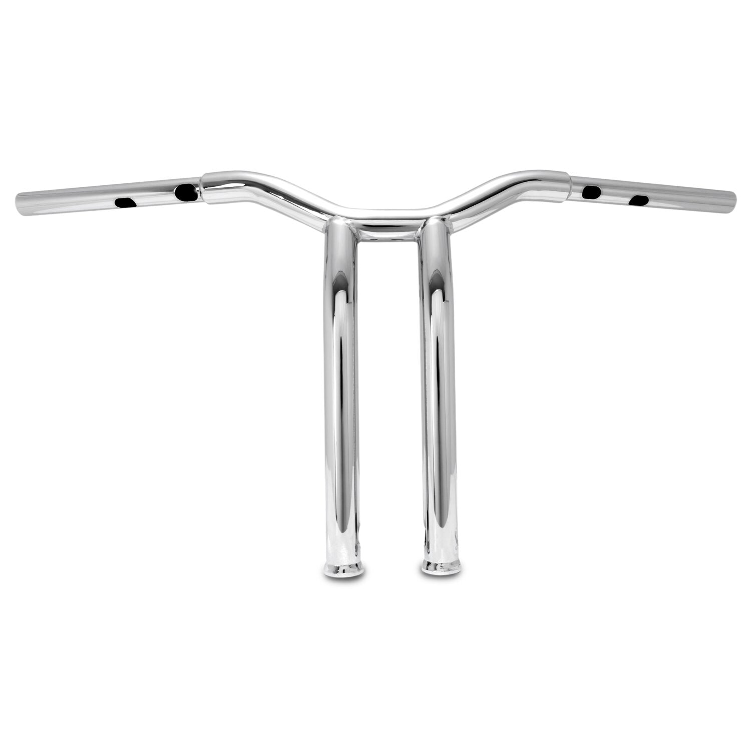 Burly Dominator raked 1-1/4" T-bar 14" rise - Chrome
