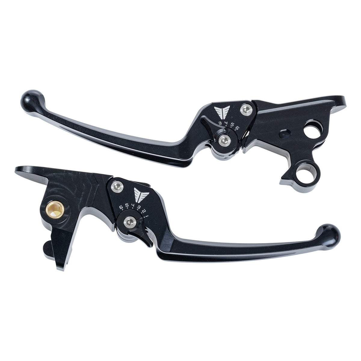 Müeller Müller Adjustable Lever Set Gen1 Softail - Black