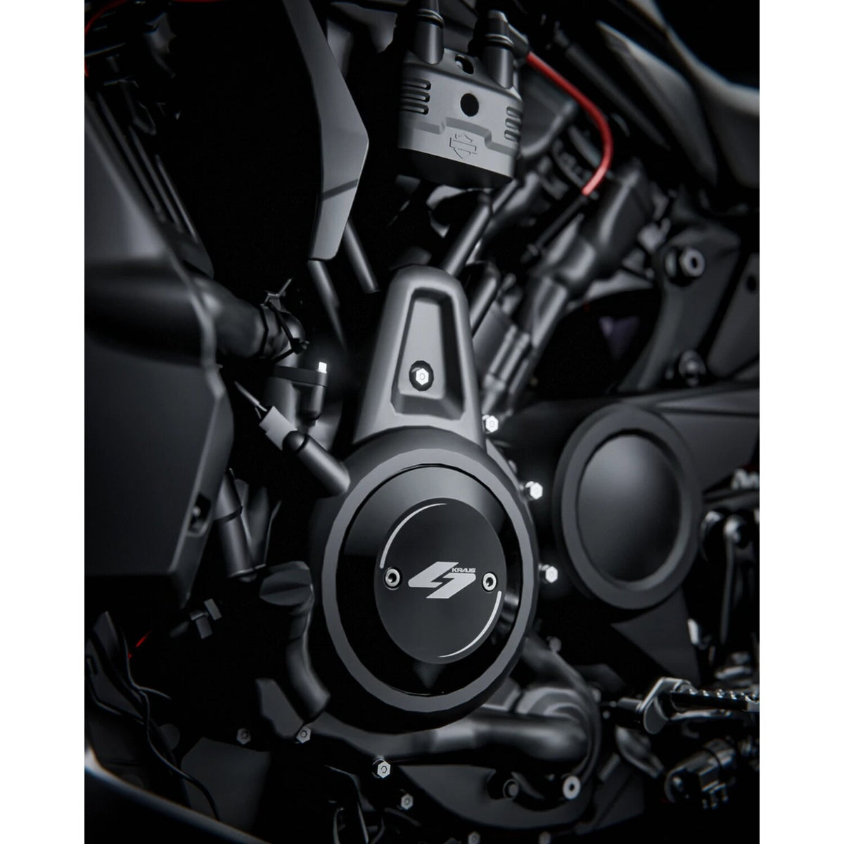 Kraus Recon Revmax alternator cover - Black