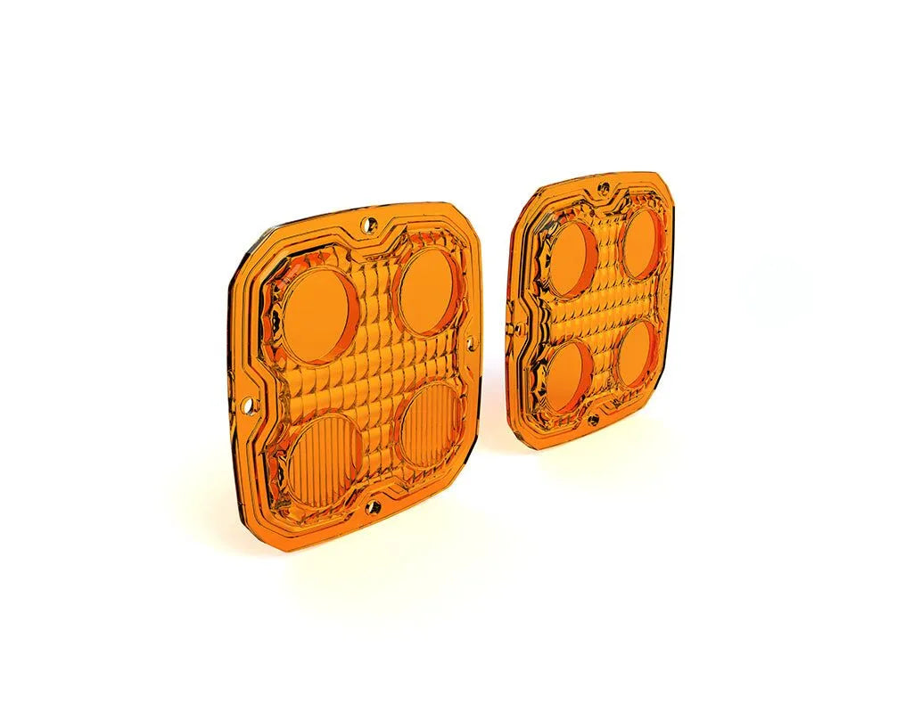 Denali D4 Led Light Trioptic Lens Kit - Amber