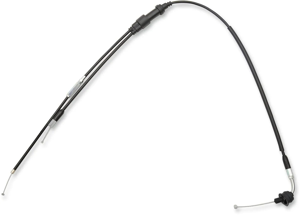 MOOSE OFFROAD HARD-PARTS Black Vinyl Throttle Cable
