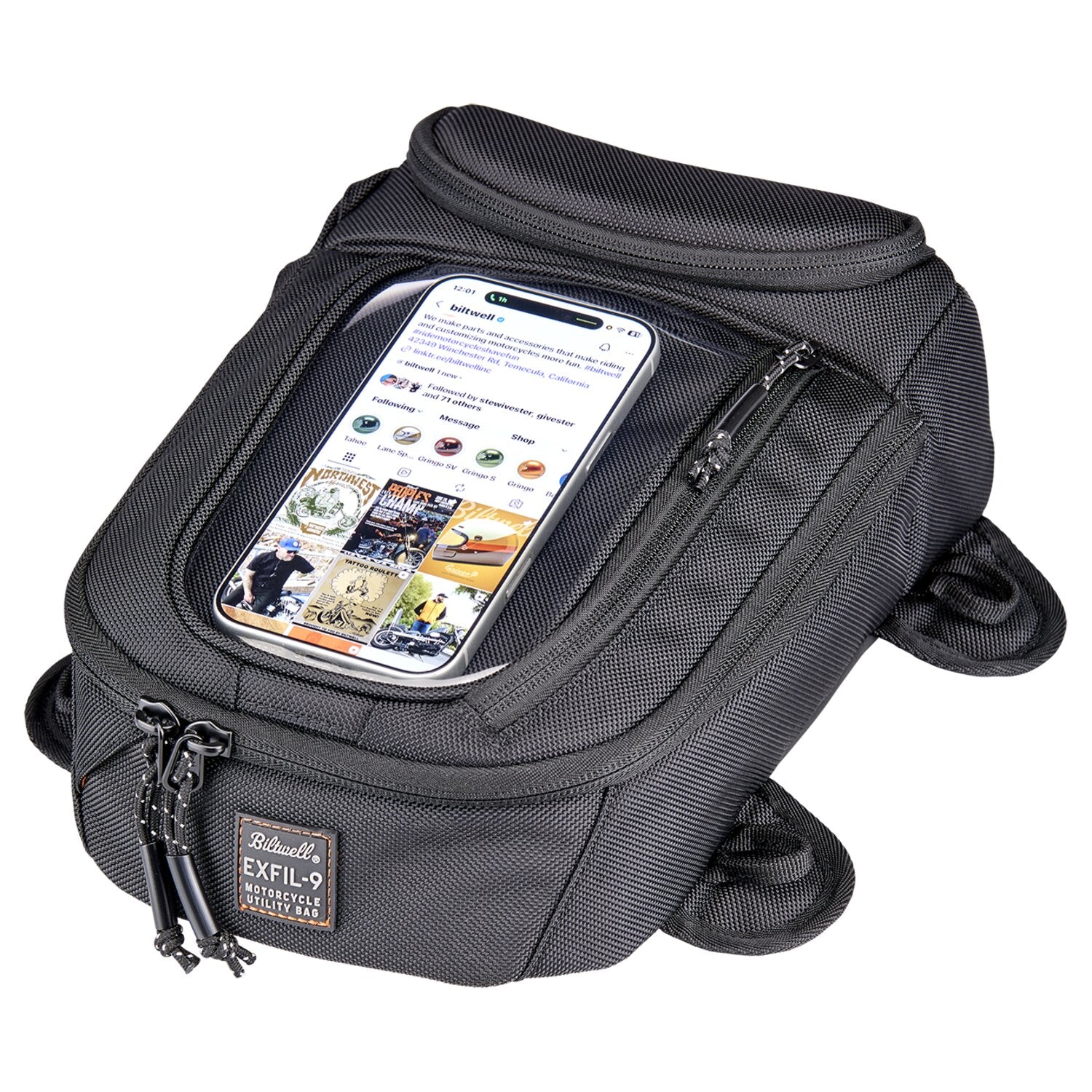 Biltwell EXFIL-9 Tank bag black