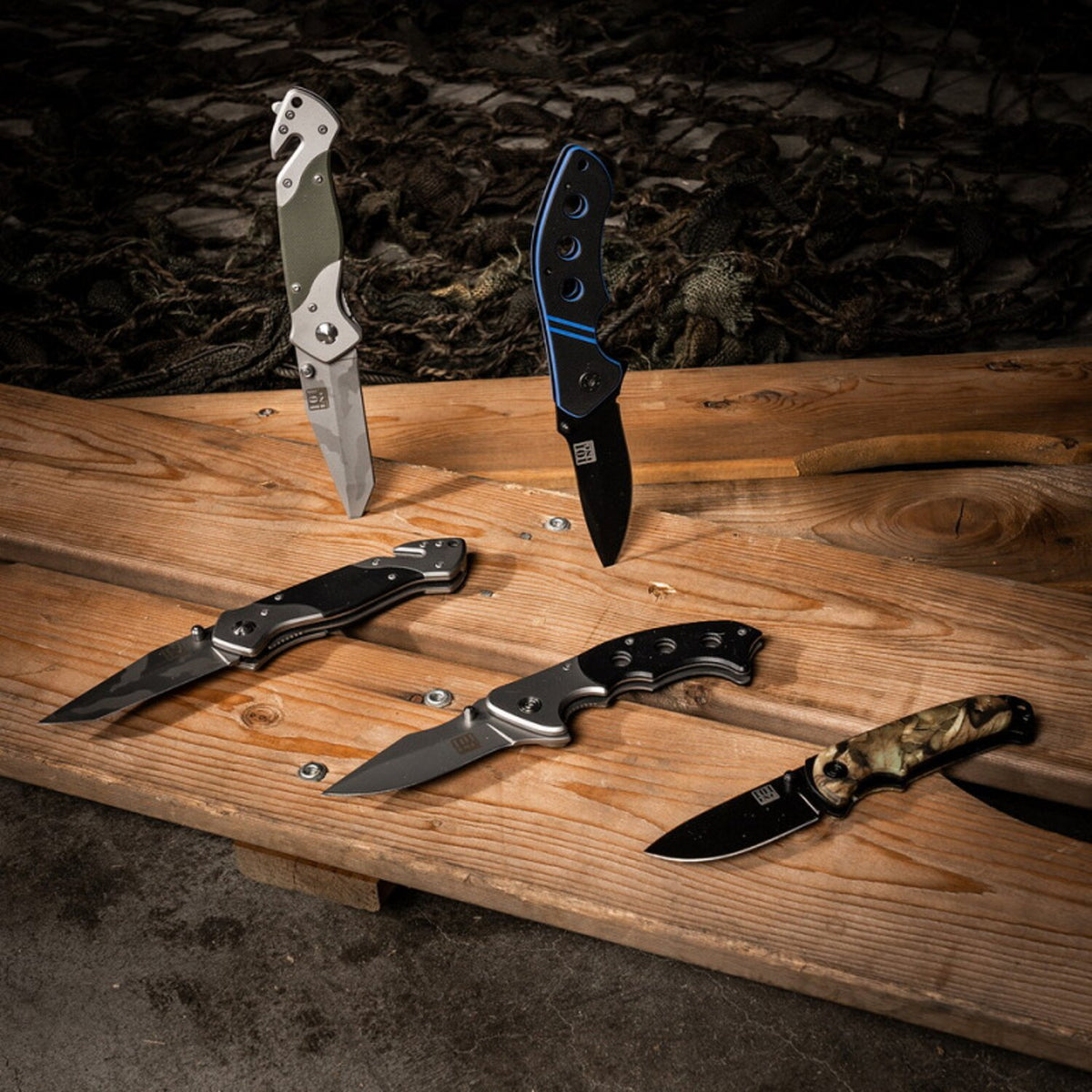 Army Surplus 1285C01 knife camo