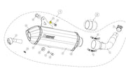 Akrapovic Ersatzscheibe