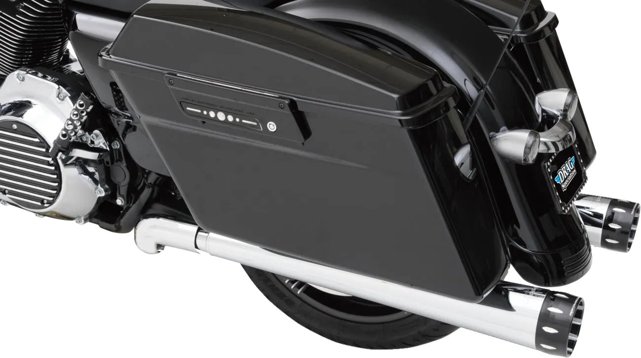 Bassani Xhaust Megaphone Slip-On Auspuff - Chrom