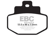 Ebc Sfac Carbon Bremsbeläge Für Roller