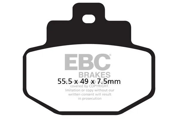 Ebc Sfa-hh Series Sinter Roller Bremsbeläge - Hinten