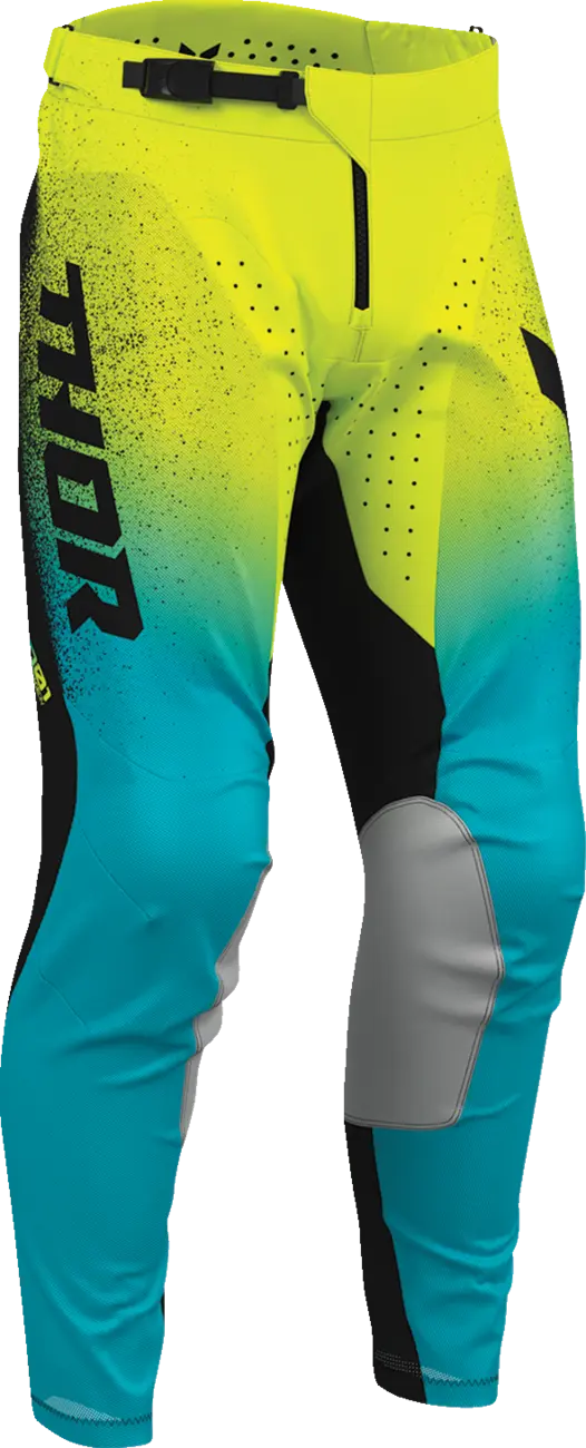 Thor Launchmode Air Pants Darkside Black/Acid