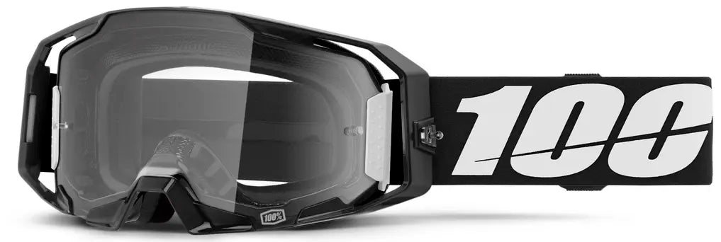 100% ARmatic Goggle Black with Clear Lens