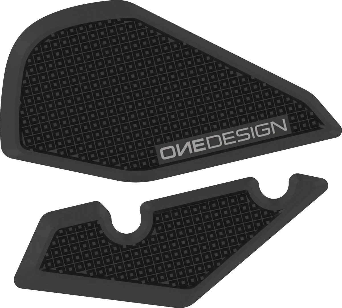 Onedesign HDR Side Tank Pad Black for Panigale V2