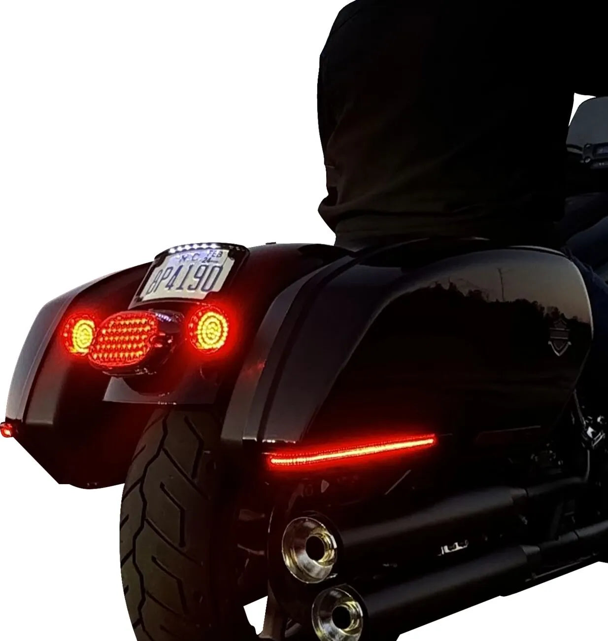 Custom Dynamics Led Saddlebag Lights - Smoke Lens