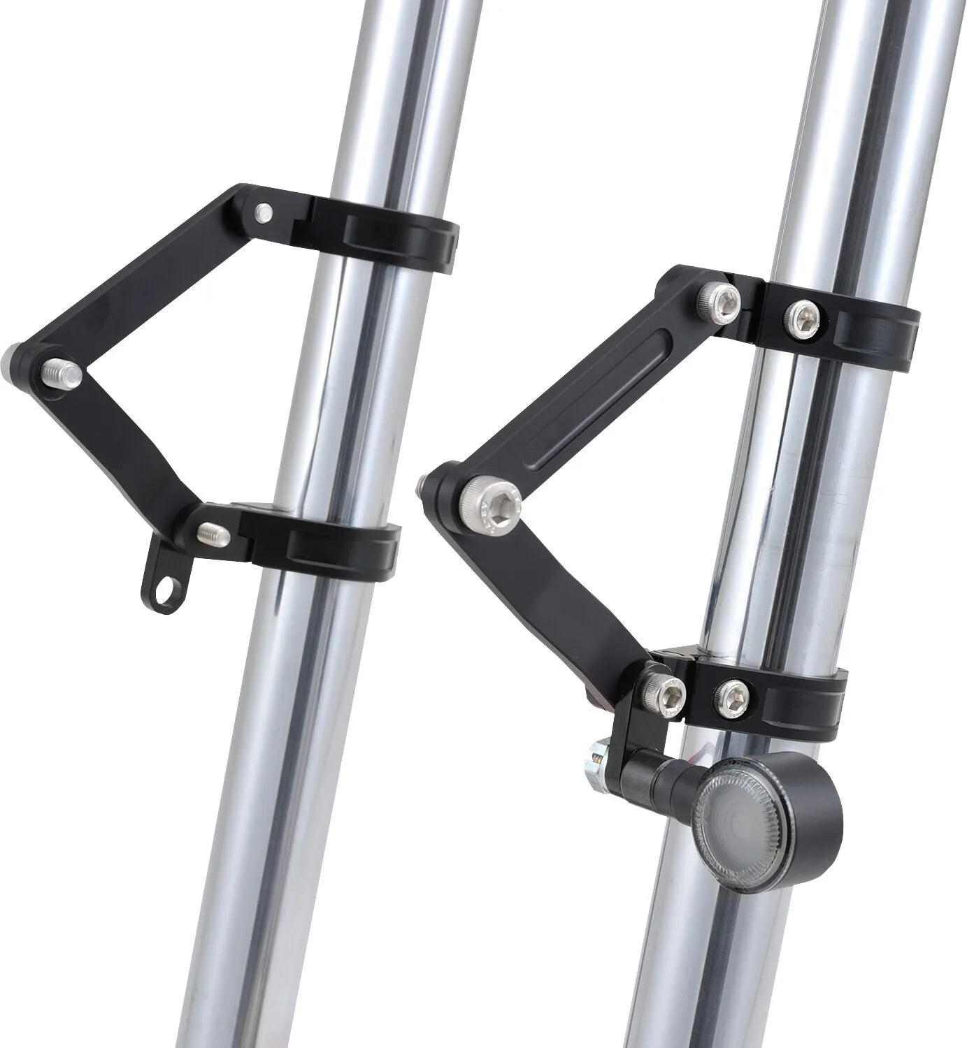 Daytona Headlight Bracket Set - Adjustable Aluminum