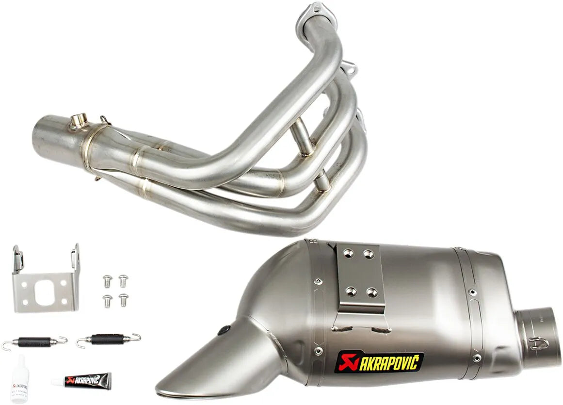 Akrapovic Racing Line Komplettauspuffanlage Titan/Edelstahl - ECE Straßenzulassung