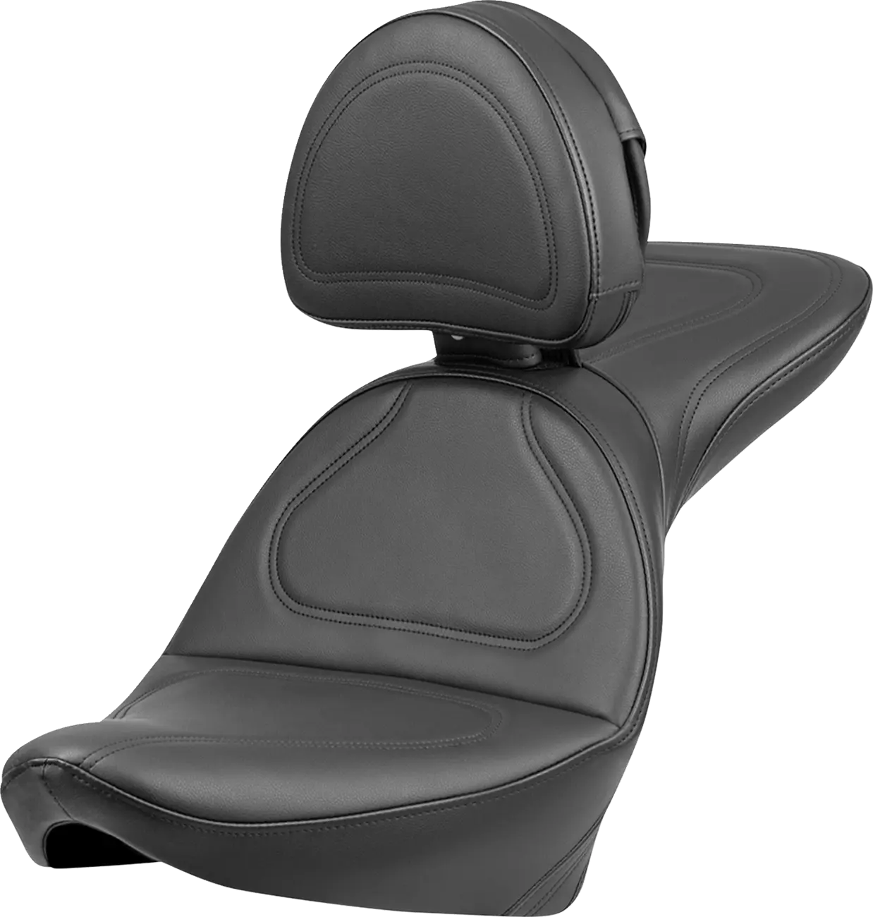 Saddlemen Explorer Seat With Backrest - For Harley Davidson