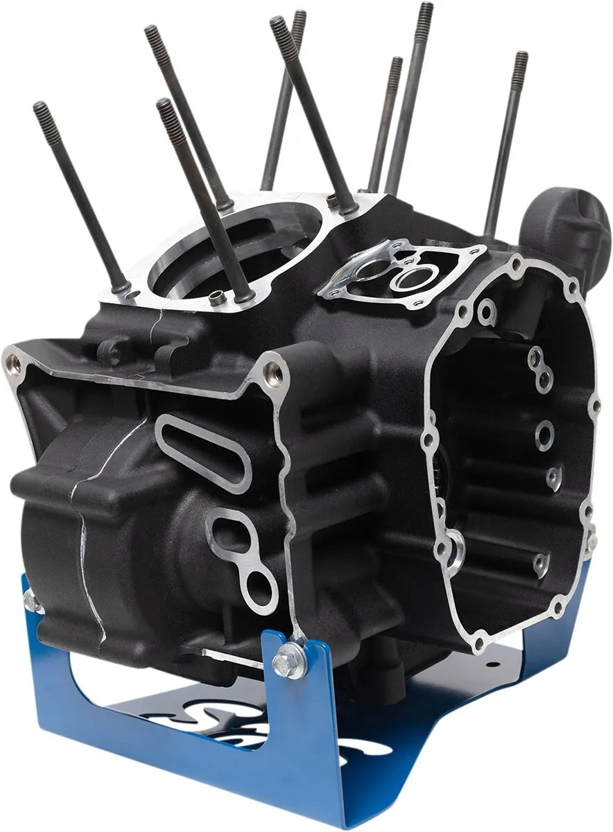 S&S Cycle Engine Stand M8 Blue Powder-Coated for M8 Models