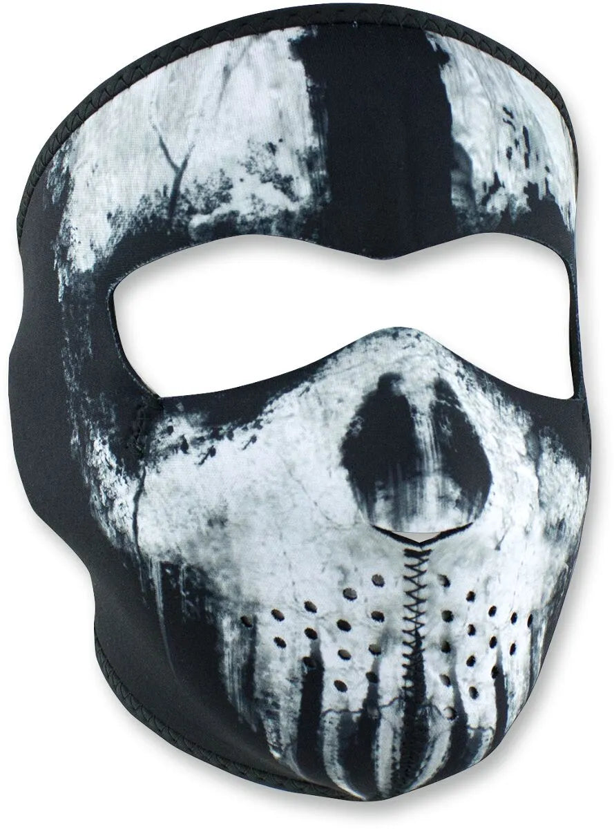 Zan Headgear Neoprene Full-Face Mask Ghost Skull