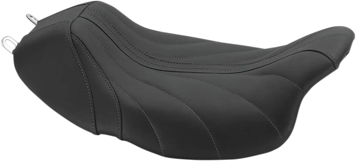 Mustang Revere Journey Solo Seat - For Harley Davidson