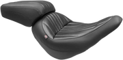 Mustang Touring Seat - Black Vinyl Comfort - For Harley Davidson