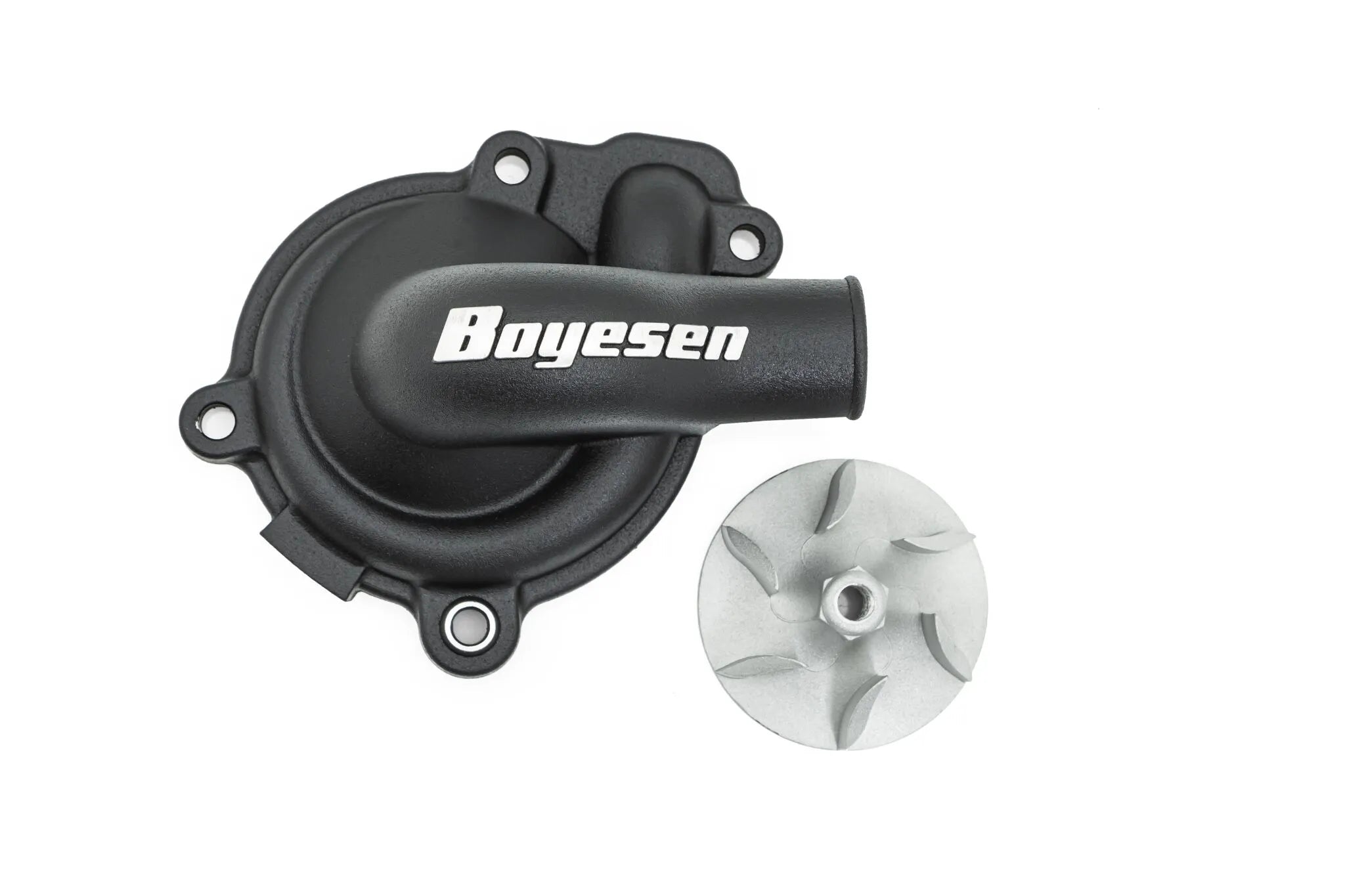 Boyesen Supercooler Water Pump Cover & Impeller Kit - Black