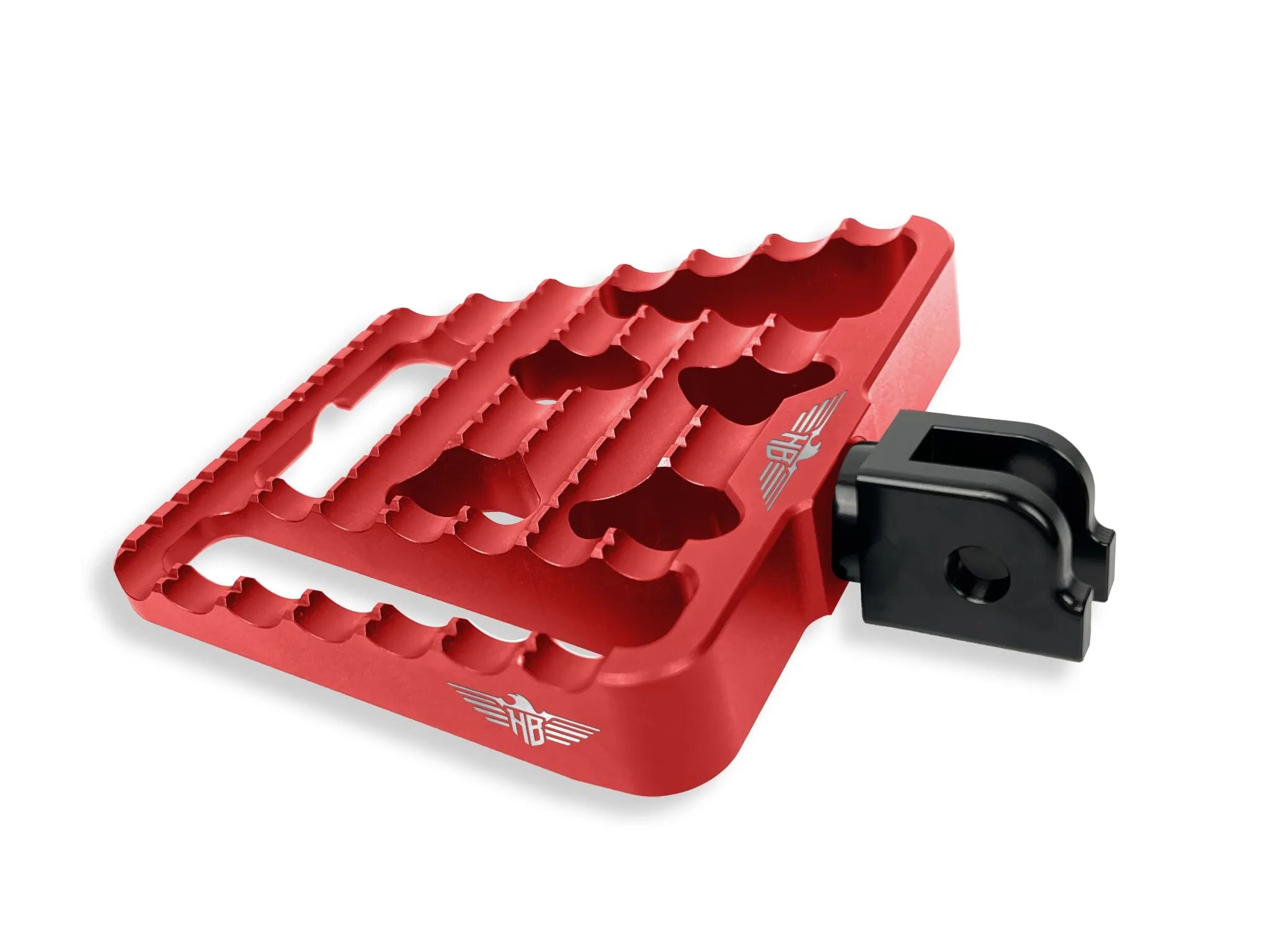 Heinz Bikes Mini-floorboard Footpegs - Red