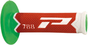Pro Grip Triple Density Grips - Green, Red, White