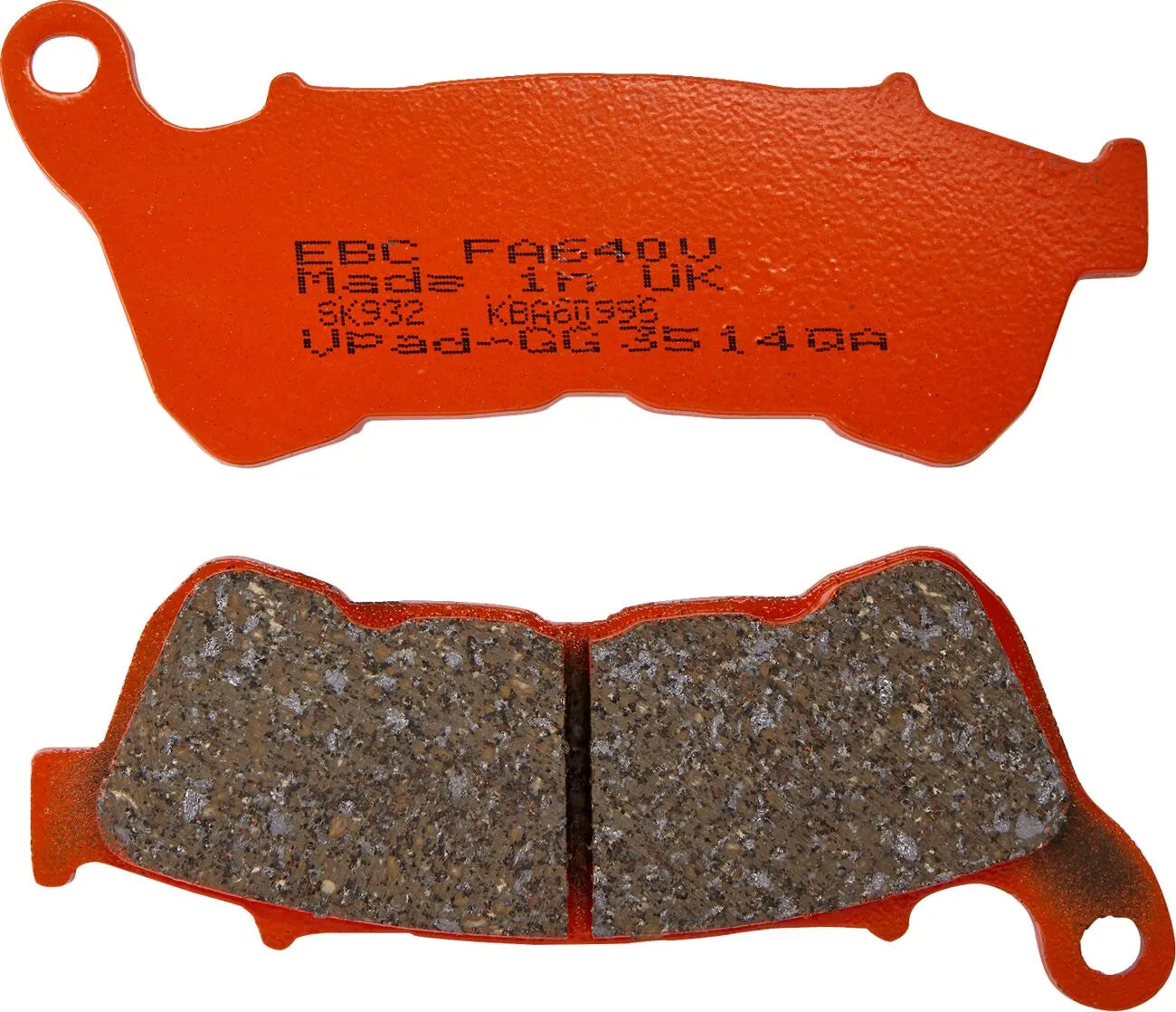 Ebc Fa640v Semi-Sinter Bremsbeläge (Satz Von 2) - Vorne