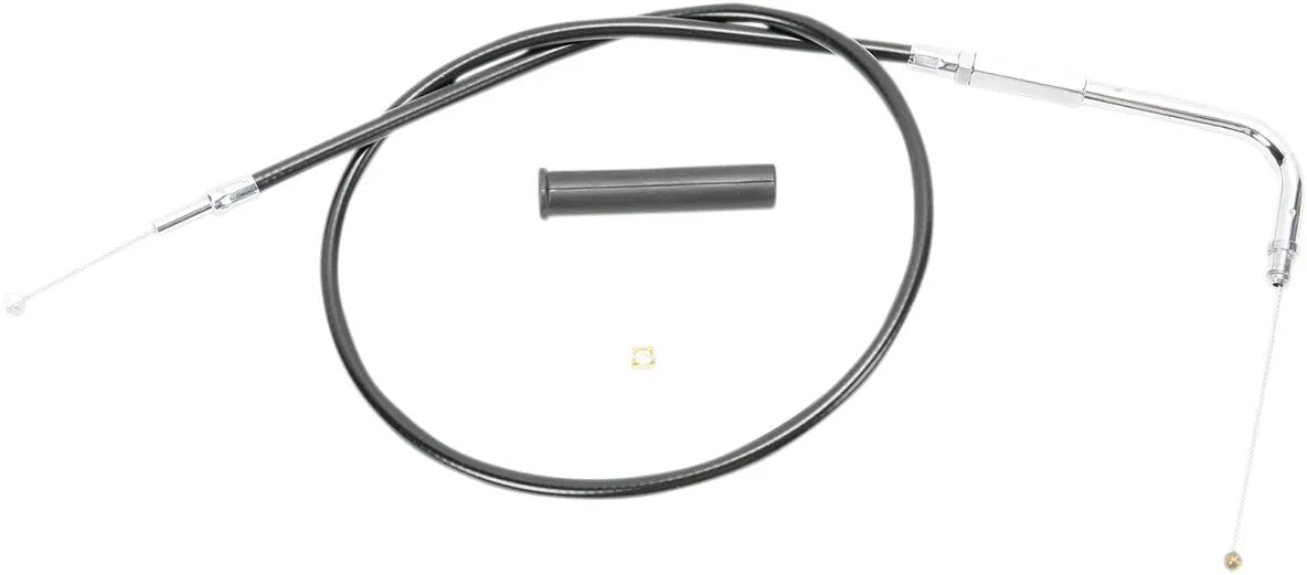 DRAG SPECIALTIES Black Vinyl Throttle Cable