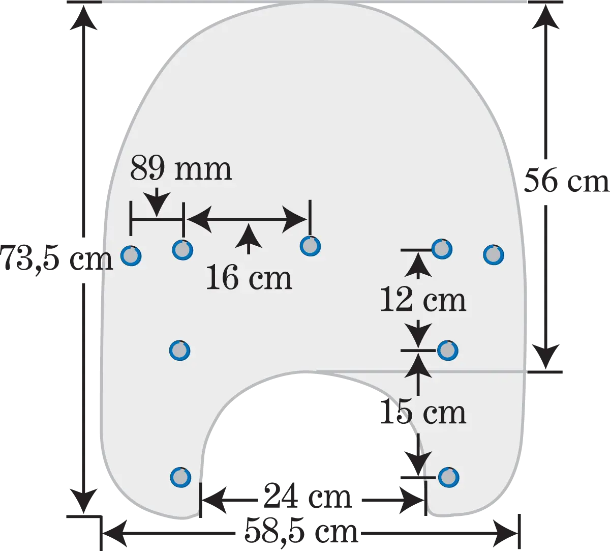 Memphis Shades Road King Replacement Plastic
