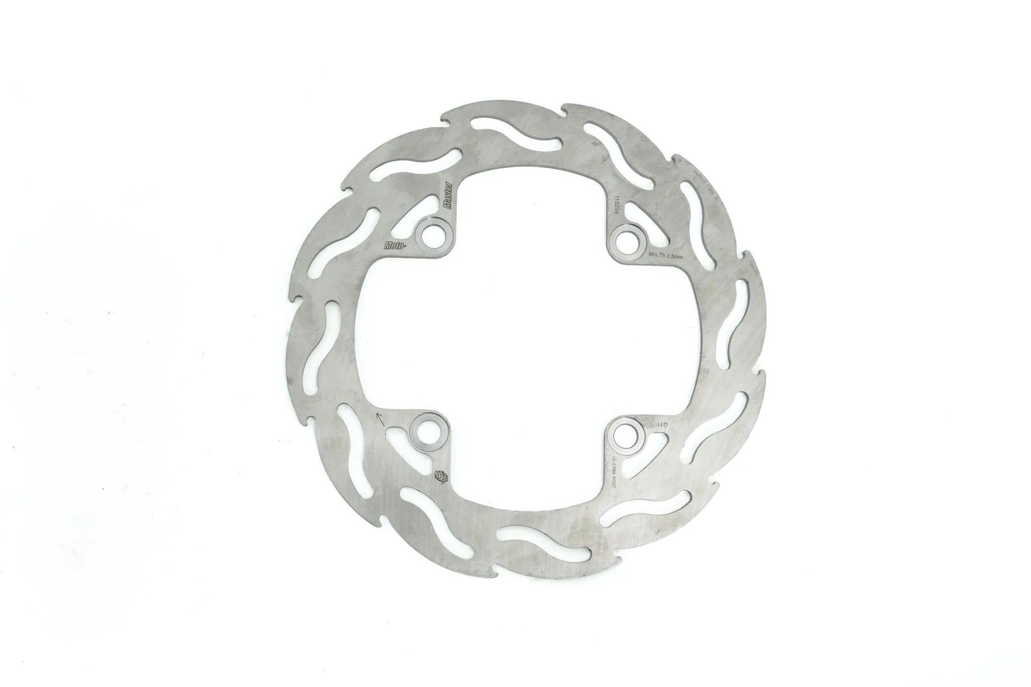 Moto-master Flame Series Fixed Brake Rotor - Rear