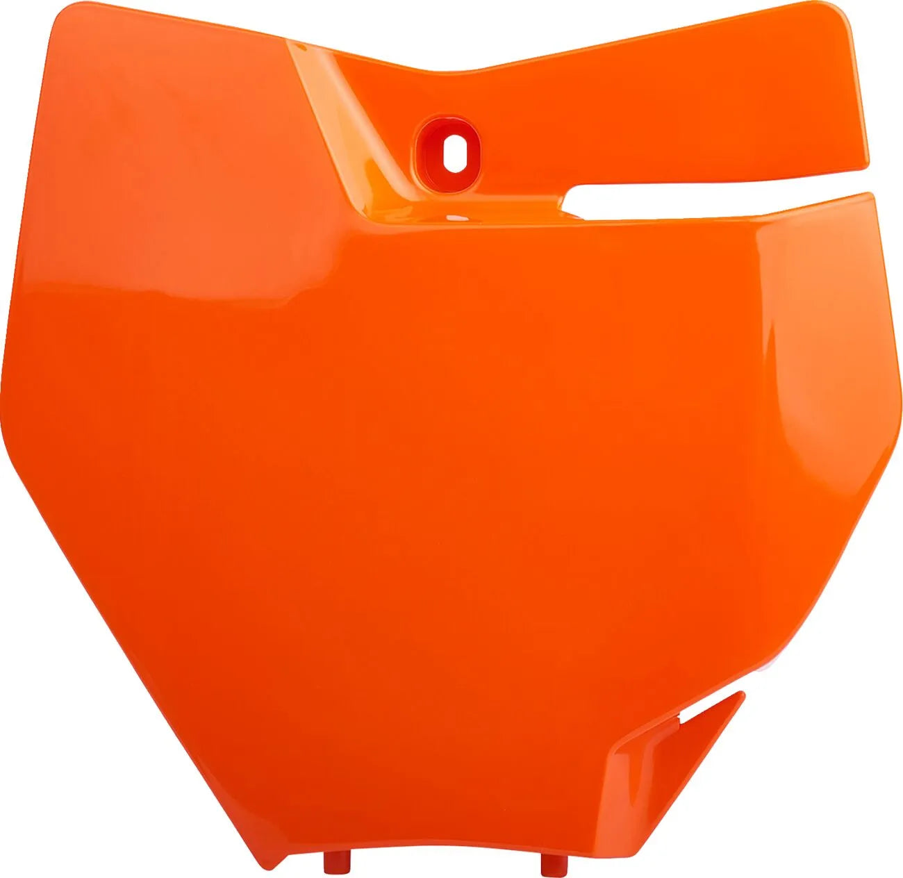 Polisport Front Number Plate - Orange