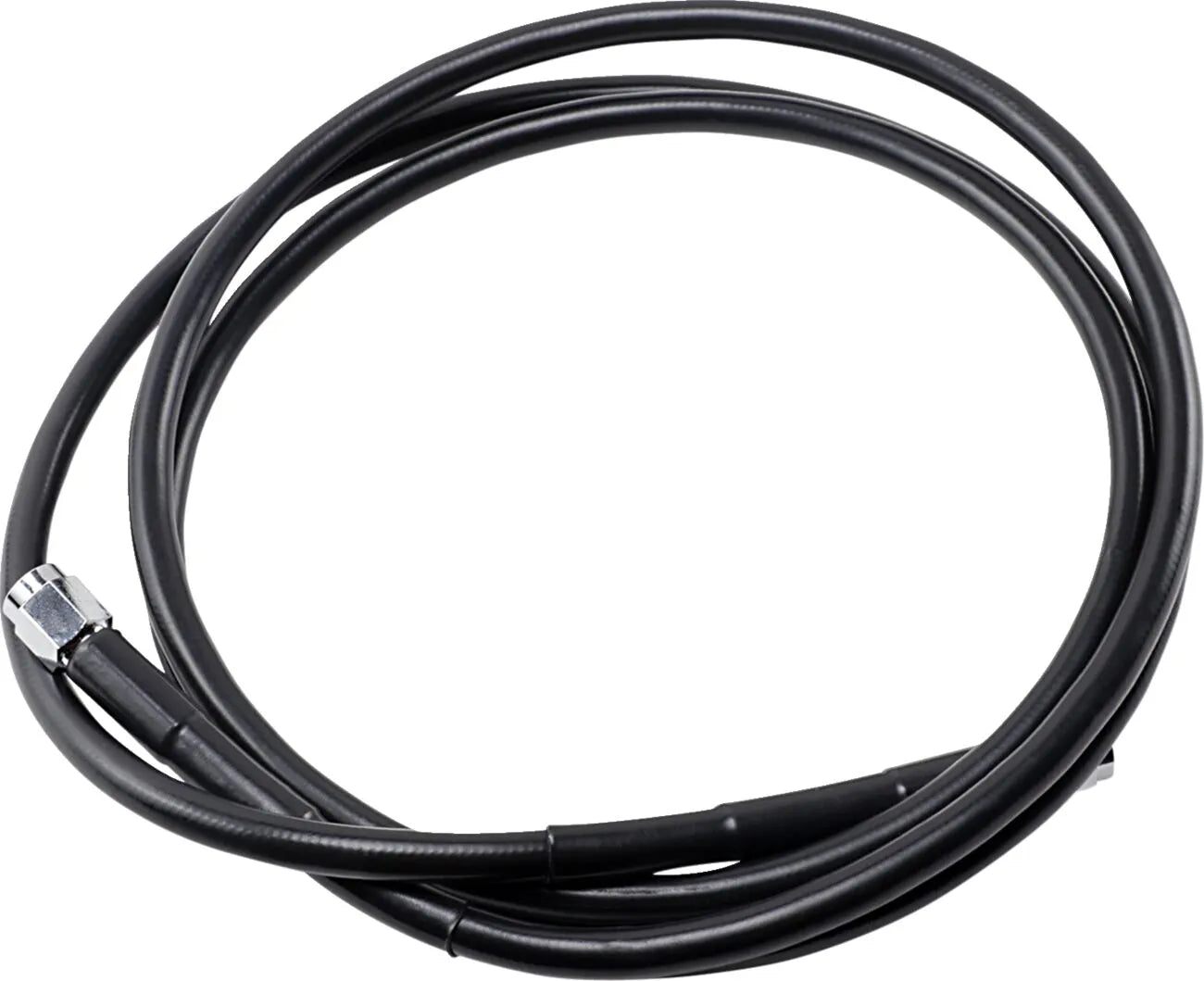Drag Specialties Universal-Bremsleitung 70" Schwarz Vinyl