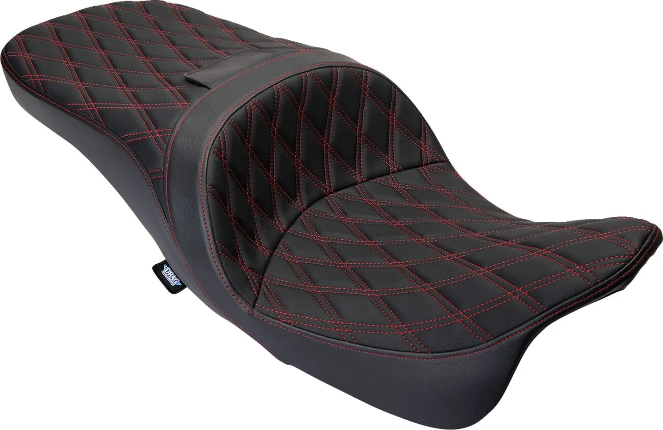 Drag Specialties Freedom Touring Seat - For Harley Davidson