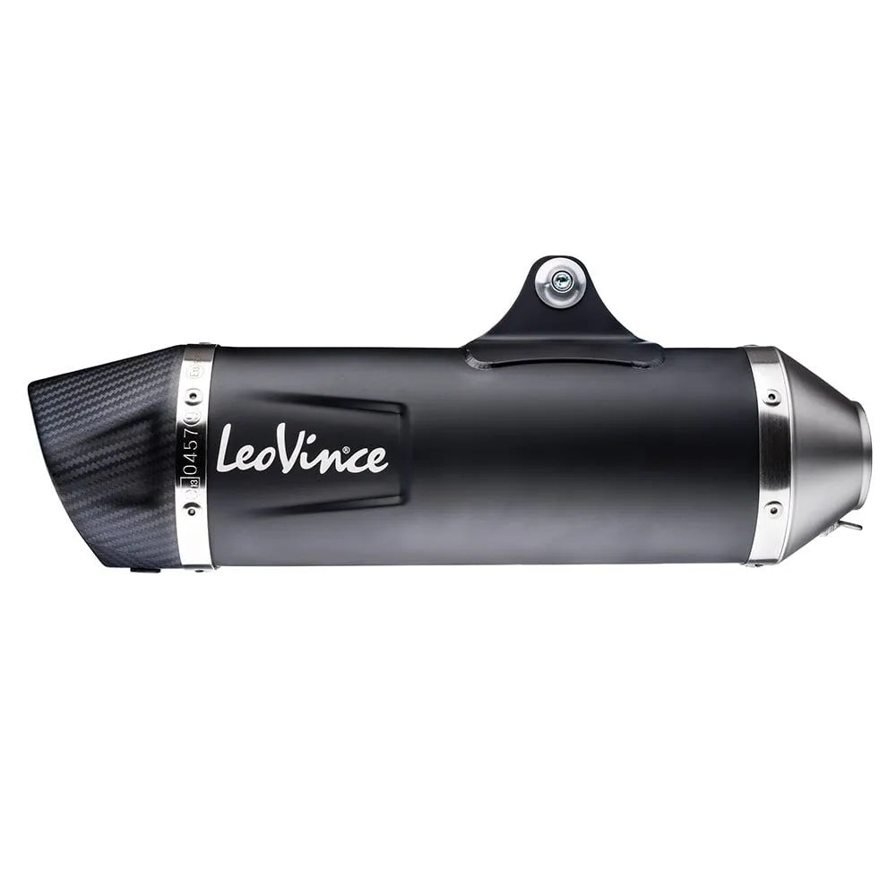 Leovince Nero Slip-on Auspuff für Motorrad - ECE Straßenzulassung