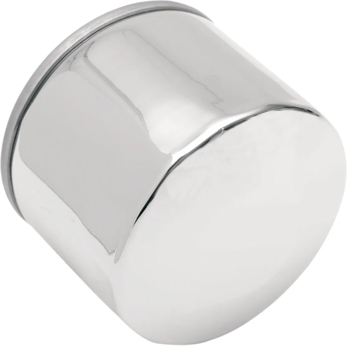 Drag Specialties Magnetic Ring Oil Filter Chrome
