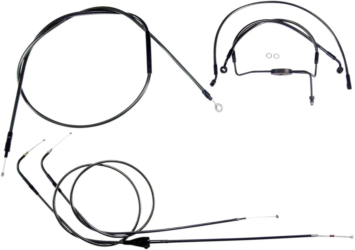 Magnum Shielding Black Pearl Handlebar Installation Kit for 10"
