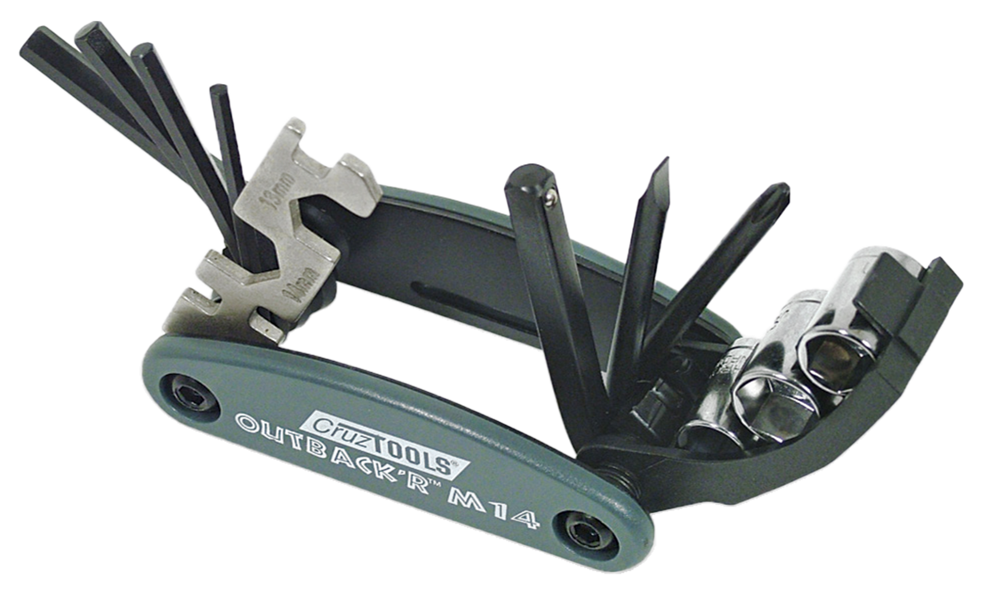 CruzTOOLS, Inc. Cruztools Outback'r H13 & M14 Folding Tool Set – Tools & Chemicals