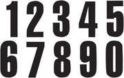 Blackbird Racing Number Plate Graphics - 3-digit Enduro