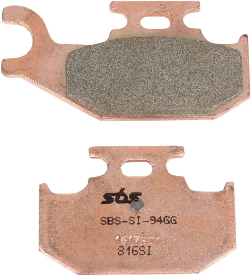 Sbs Si Offroad Sintered Brake Pads - Hinten