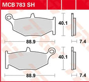Trw Sh Series Sintermetall Bremsbeläge Hinten - Hinten