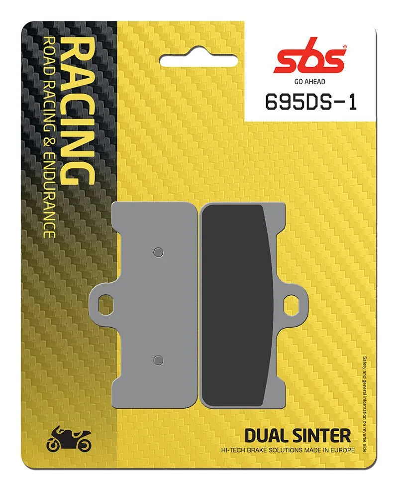 Sbs Ds Racing Dual Sintermetall Bremsbeläge - Hohe Reibung - Vorne