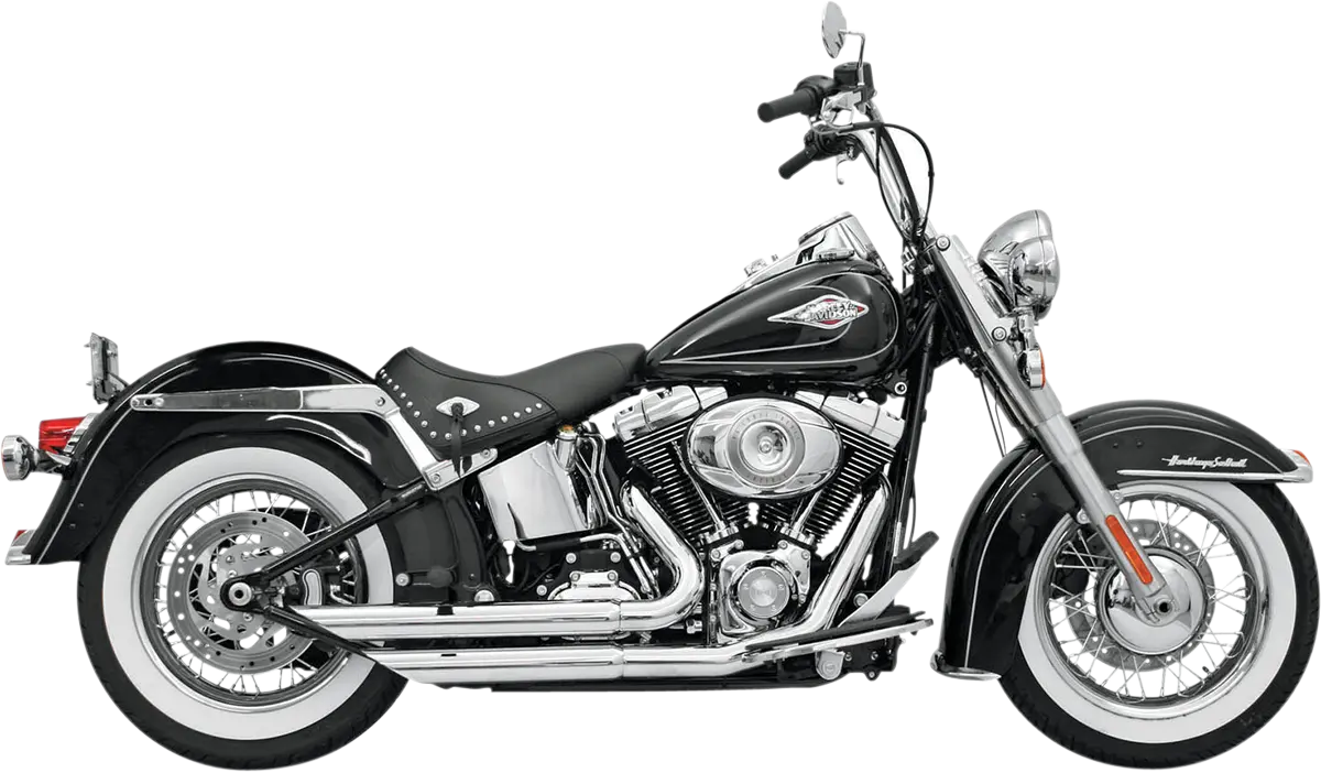 Bassani Xhaust Fireflight Chrome 2-in-2 Auspuffanlage – Leistungssteigerung für dein Motorrad