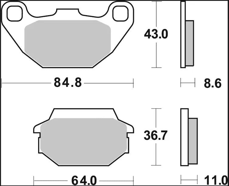 Brembo Prime Line Carbon Ceramic Brake Pads