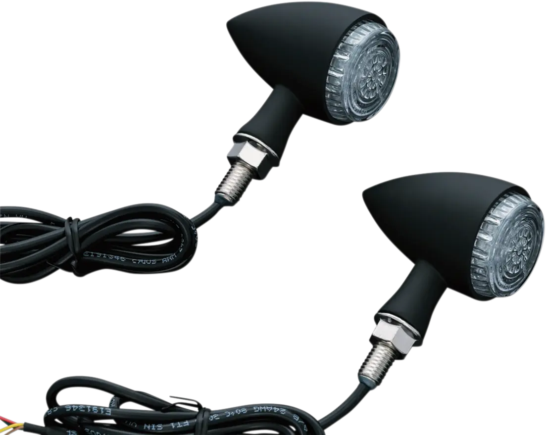 Kuryakyn Torpedo Lights - Amber Led Turn Signals