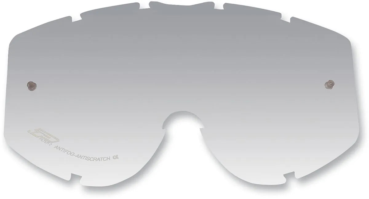 Pro Grip Light Sensitive Double Clear Goggle Lens