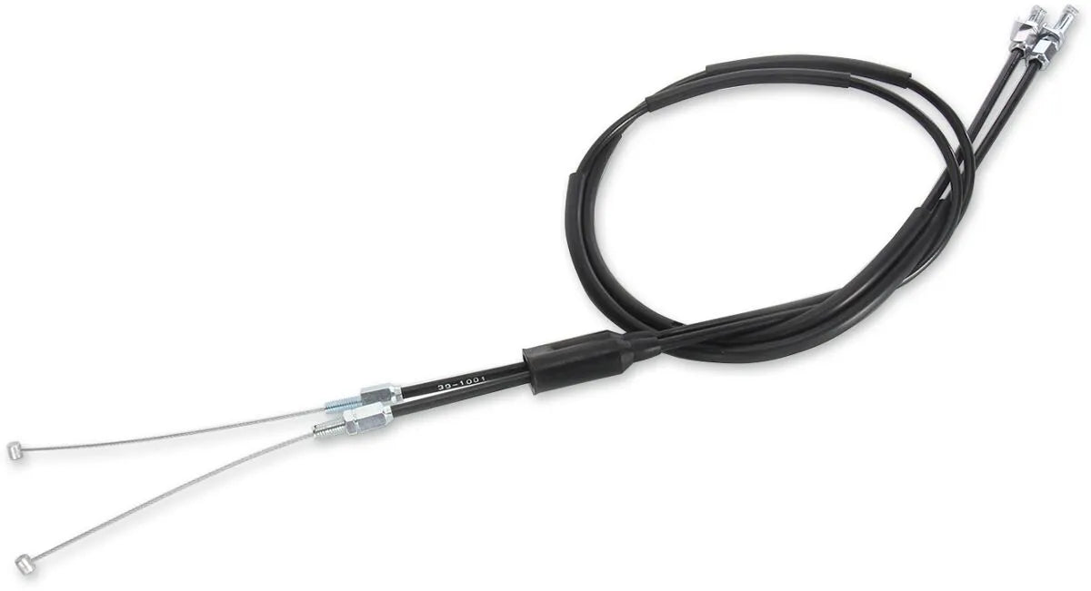 MOOSE OFFROAD HARD-PARTS Black Vinyl Throttle Cable