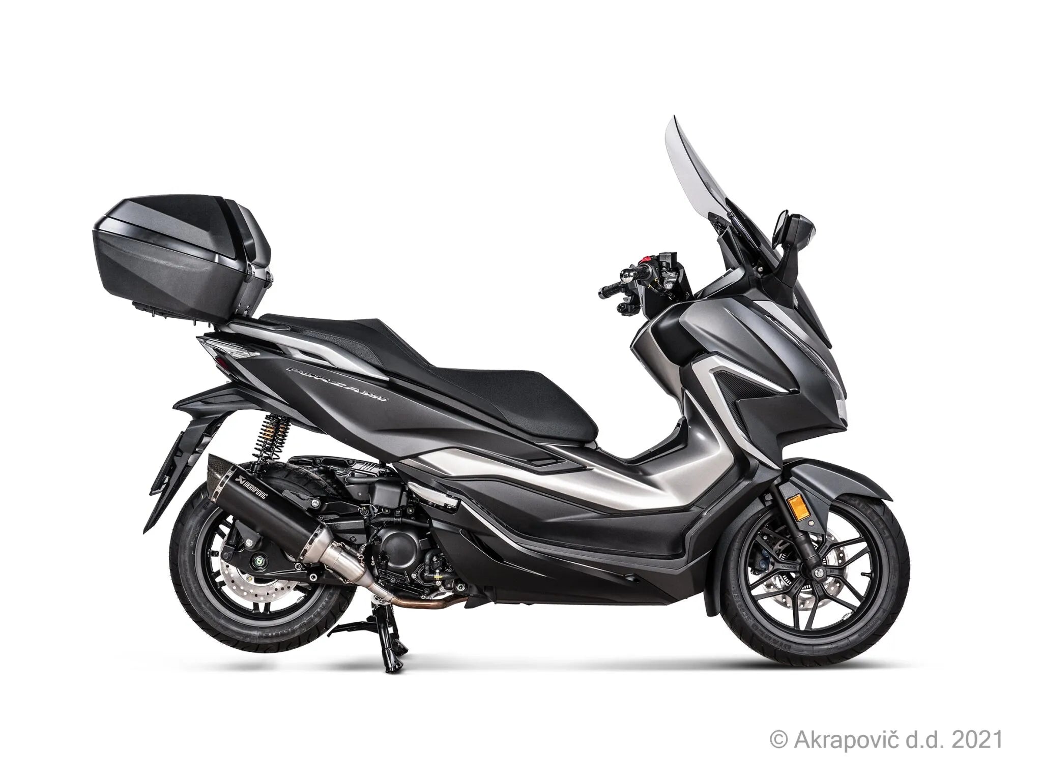 Akrapovic Slip-on Line Schalldämpfer Für Roller - ECE Straßenzulassung