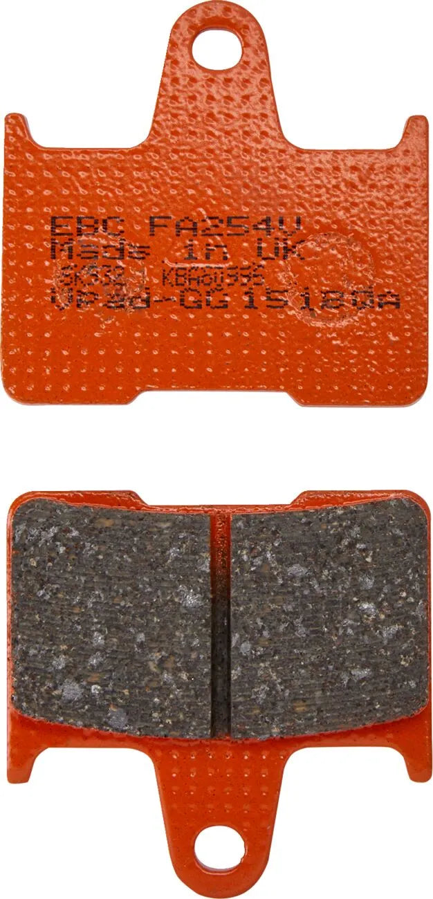 Ebc Semi-gesinterte Bremsbeläge - Hochleistungs-Set Mit 2 - Hinten
