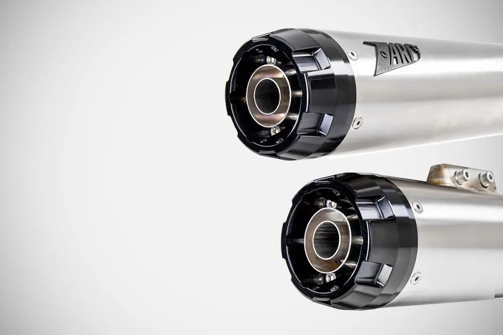 Zard Overlapped Slip-ons Muffler For Hd-heritage Classic